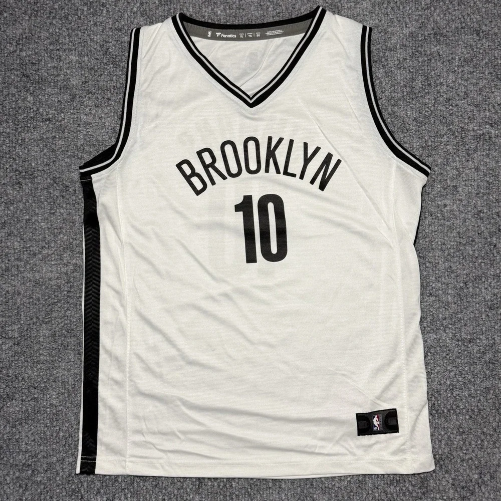 Brooklyn Nets Jersey Basketball #10 Ben Simmons White Youth Size Extra Large New